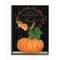 Stupell Industries Reasons To Be Thankful Pumpkin Fall Autumn Seasonal Design Framed Wall Art